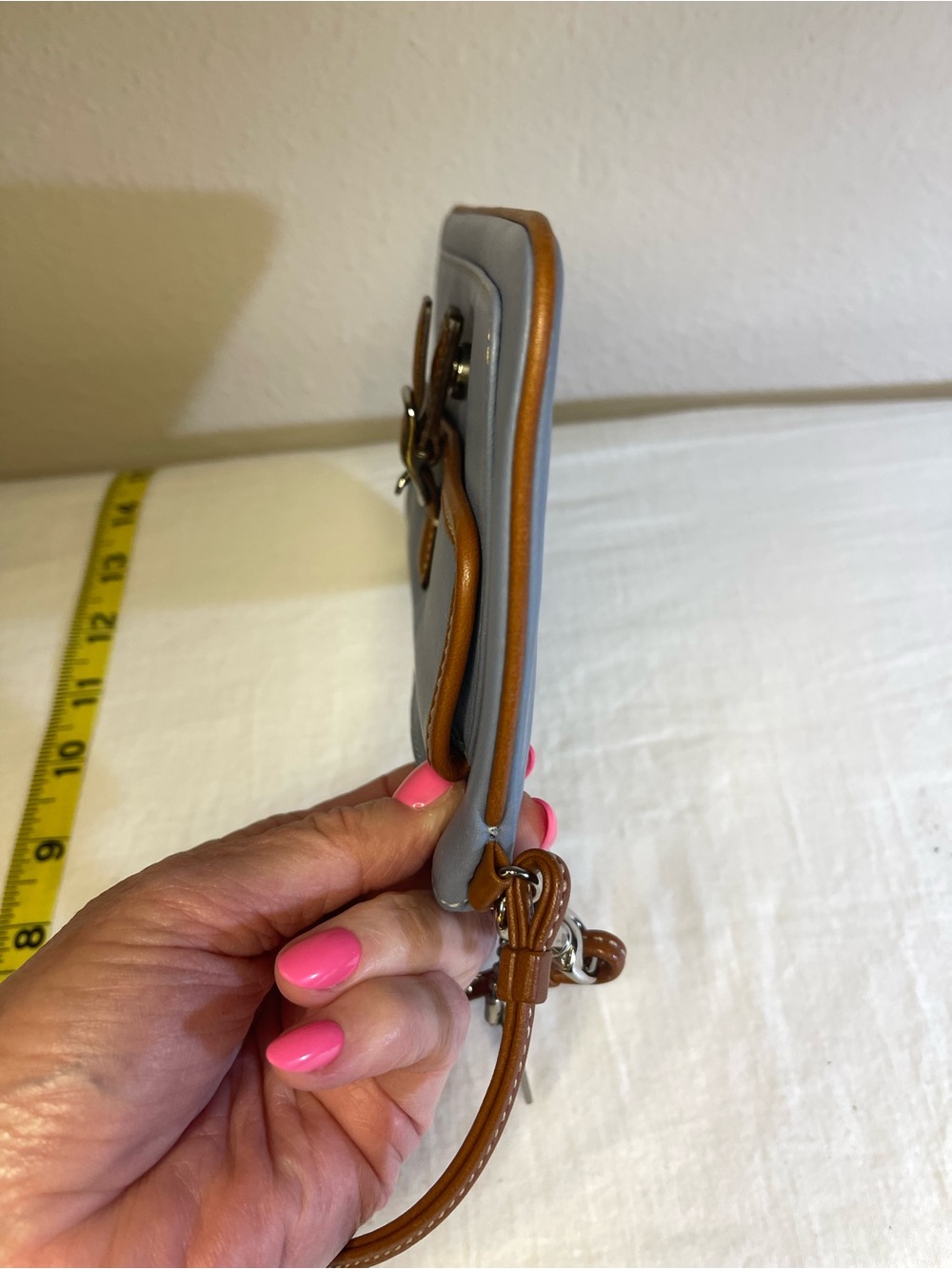 Vintage Coach Hamptons / Soho series buckled leather wristlets - Picture 6 of 13